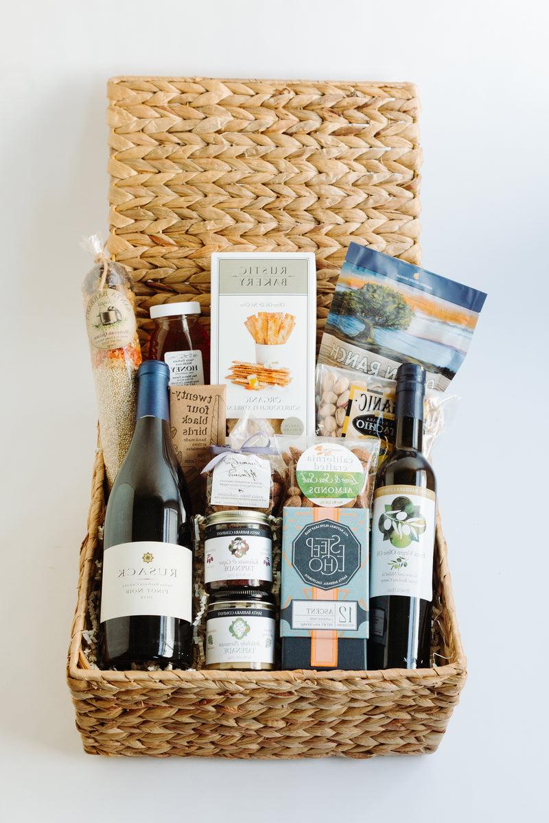 Gourmet Santa Barbara Gift Basket 